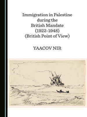cover image of Immigration to Palestine during the British Mandate (1922-1948)